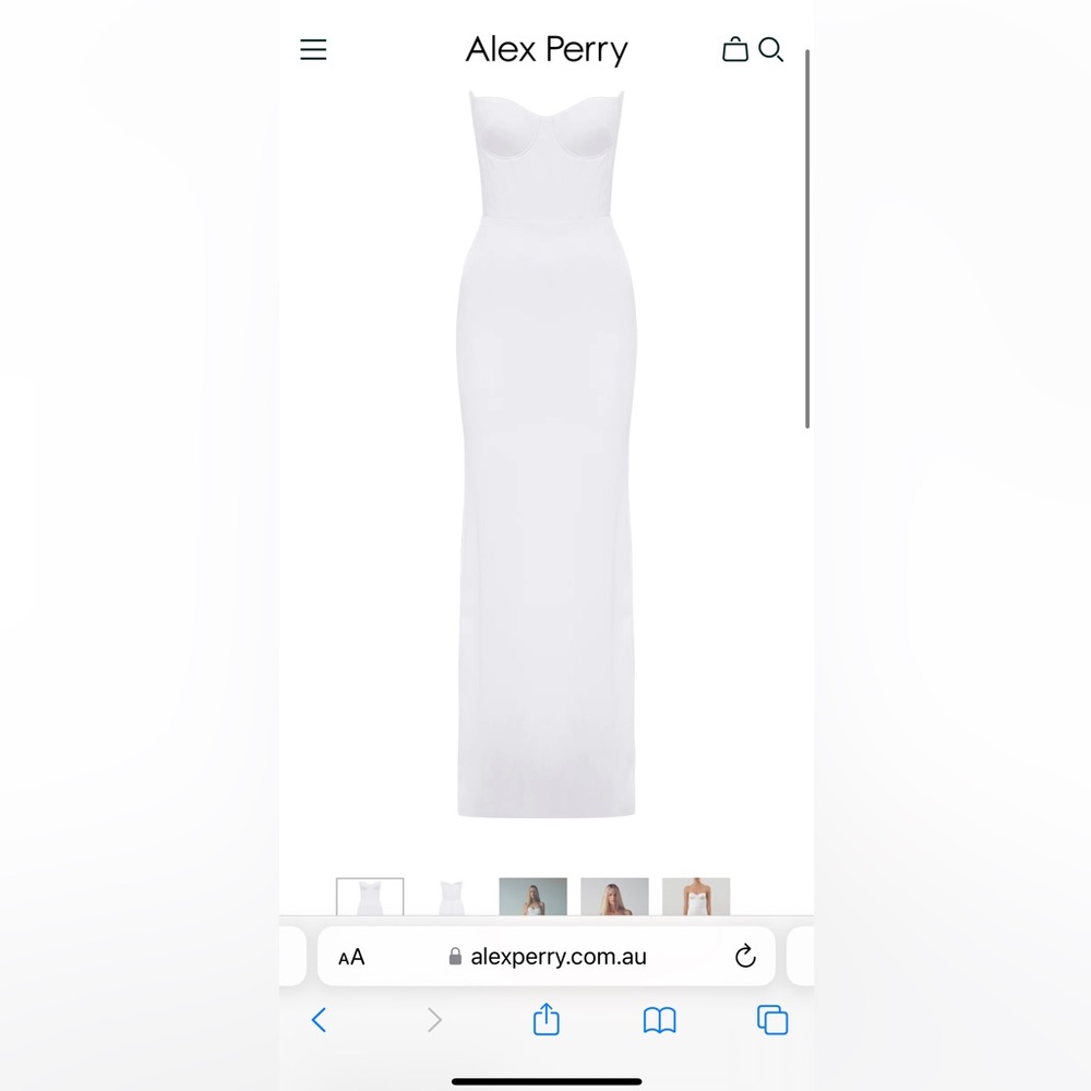 Alex Perry dress only worn once for couple of hours in great condition.
